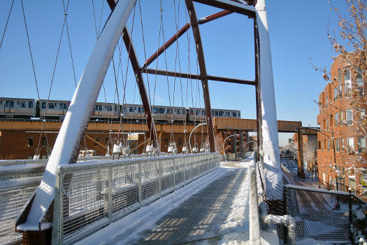 The 606 Bloomingdale Trail Bridge