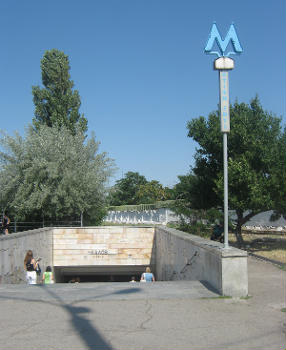 Chkalov station, Metrosubway, Tashkent, Uzbekistan