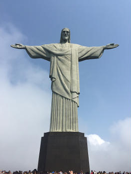 Christ the Redeemer statue in Rio de Janeiro, Brazil