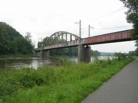 Eisenbahnbrücke Chvatěruby