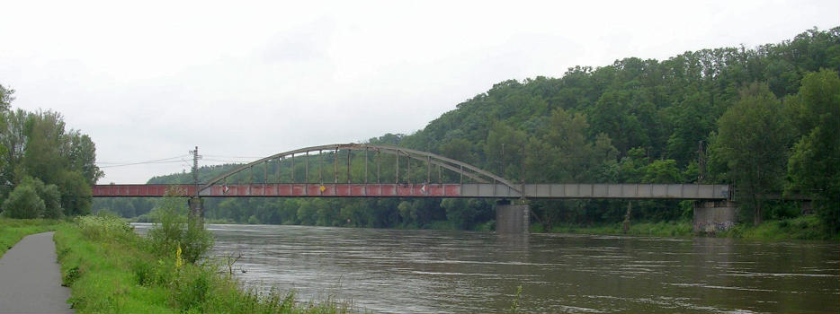 Eisenbahnbrücke Chvatěruby