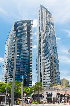 Circle on Cavill towers, Surfers Paradise, Queensland