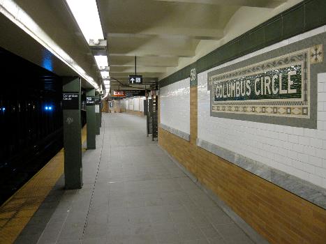 59th Street – Columbus Circle Subway Station (Broadway – Seventh Avenue Line)