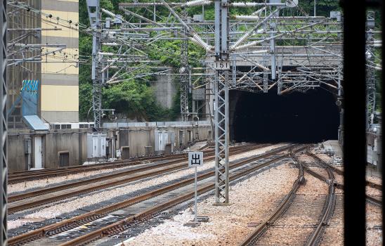 North Portal of Daishimizu Tunnel on the Jōetsu Shinkansen, south of Echigo-Yuzawa Station.