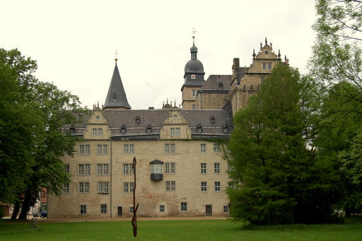 Dieses Bild zeigt das Schloss in Wolfsburg.