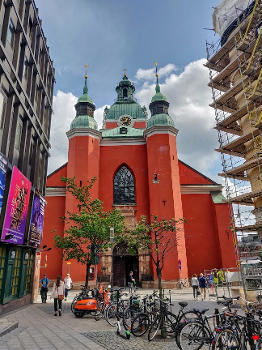 Saint James's Church (Sankt Jacobs kyrka) in Stockholm (Wikimania 2019)