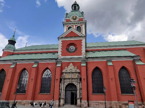 Saint James's Church (Sankt Jacobs kyrka) in Stockholm (Wikimania 2019)