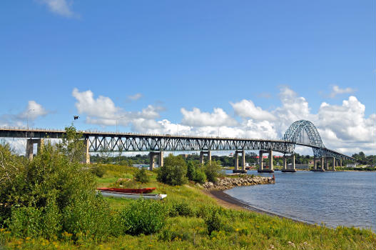 The Miramichi Bridge is a bridge crossing the Miramichi River at Newcastle, New Brunswick, Canada