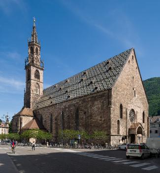 La cathédrale de Bolzano (Trentin-Haut-Adige)