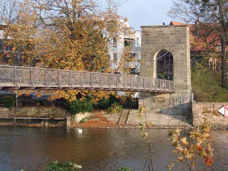 Drahtbrücke über die Fulda