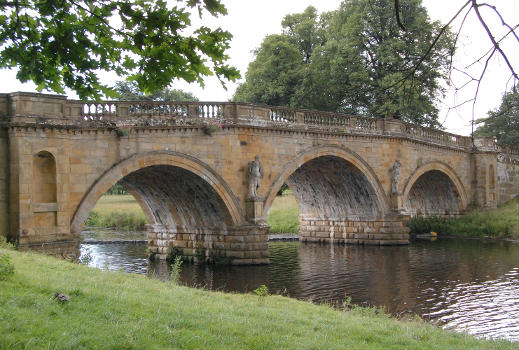 Bridge On Main Approach To Chatsworth House