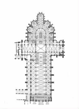 Basilique Saint-Remi de Reims (plan).