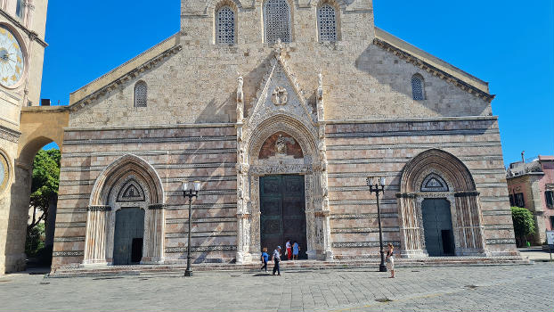 Exterior of the Duomo in Messina