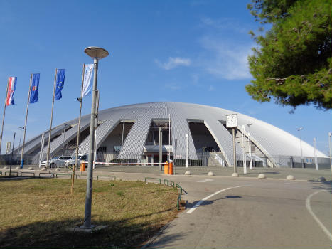 "Krešimir Ćosić" Hall at Višnjik Sports Centre, Zadar, Croatia - south view