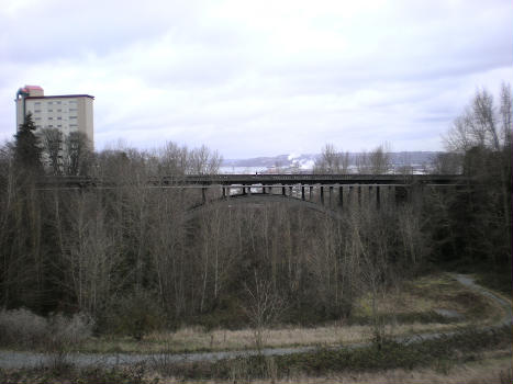 The East 34th Street Bridge in Tacoma, Washington