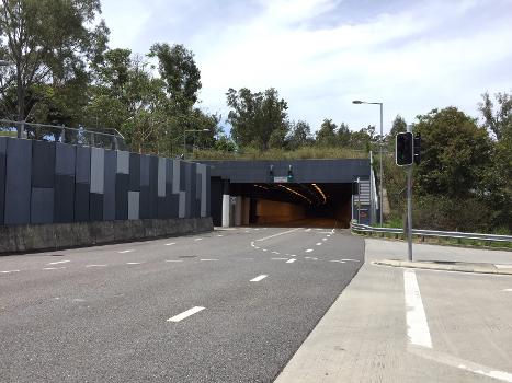Eastern Busway tunnel portal in Dutton Park, Brisbane