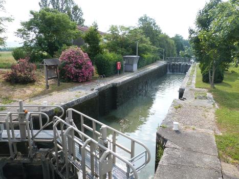 Ecluse Lamagistère (n°"31) du canal latéral à la Garonne