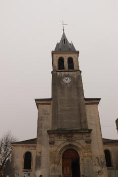 Façade de l'église Saint-Gervais Saint-Protais de Pierrefitte-sur-Seine