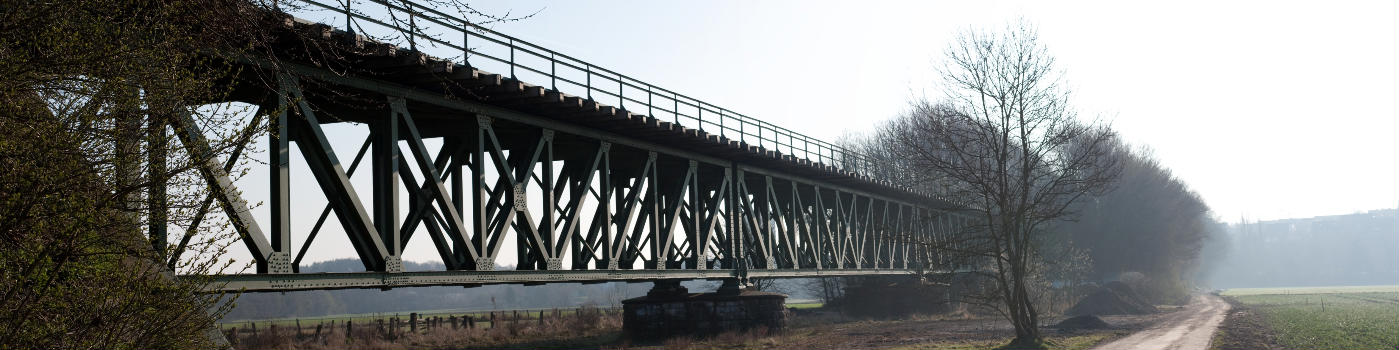 Railway bridge in Schwerte-Ergste, Germany