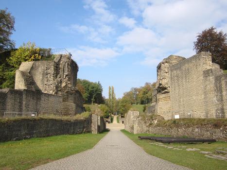 The southern entrance to the Roman amphitheatre in Trier