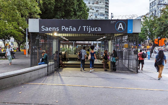 Saens Peña Metro Station