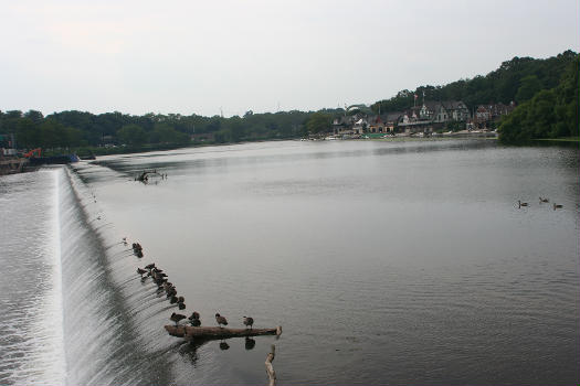 Dam for the Fairmount Water Works in Philadelphia, PA.