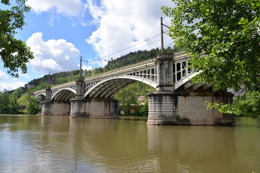 Cahors, pont ferroviaire