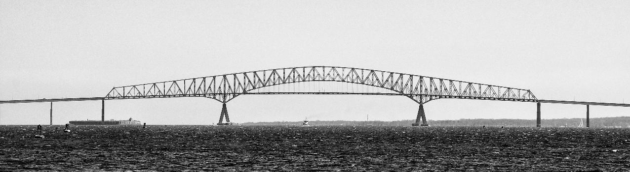 Francis Scott Key Bridge in Baltimore, MD