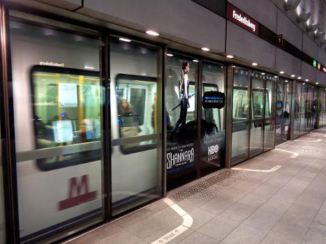 Frederiksberg Metro Station in Copenhagen
