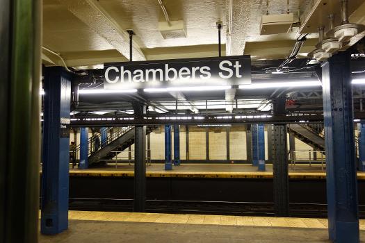 Chambers Street Subway Station (Broadway – Seventh Avenue Line)