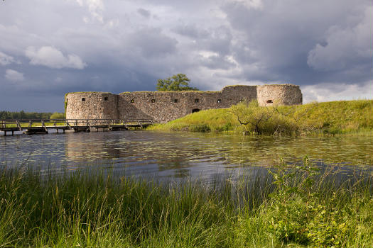 Ruins of Kronoberg Castle, Växjö, Småland, Sweden.