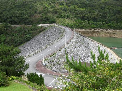 Fukuji Dam in Okinawa, Japan