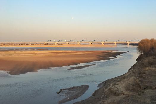 Zweite Straßenbrücke über den Gelben Fluß in Zhengzhou
