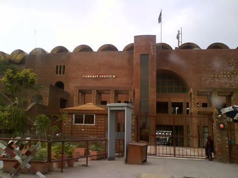 international stadium of Pakistan in Lahore.