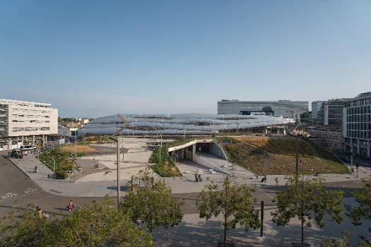 La gare de Rennes après reconstruction