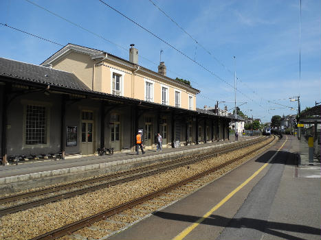 Railway station of Vernon (Eure) - France