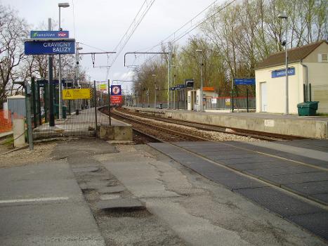 Bahnhof Gravigny - Balizy