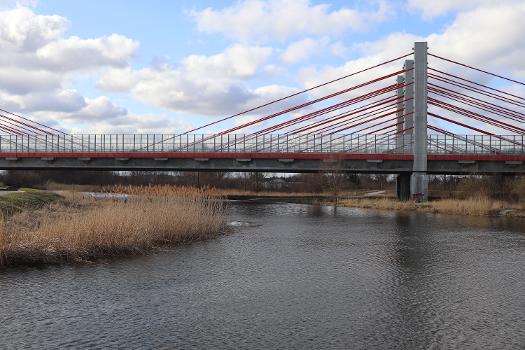 Gdańsk - bridge of the Gdańsk South Bypass across the Motława