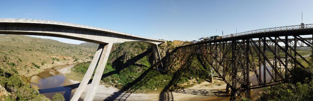 The Gourits River Bridge near Mossel Bay, Western Cape, South Africa