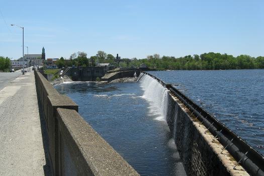 Great Stone Dam on the Merrimack River, Lawrence Massachusetts
