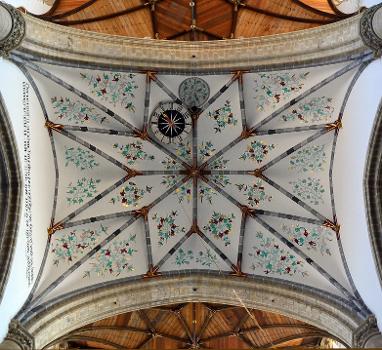 Vierungsgewölbe in der St. Bavochurch of Haarlem