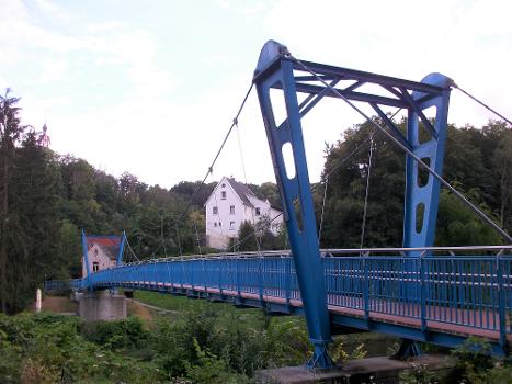 Passerelle suspendue de Rochsburg