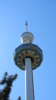 Der Holstein-Turm im Hansa-Park