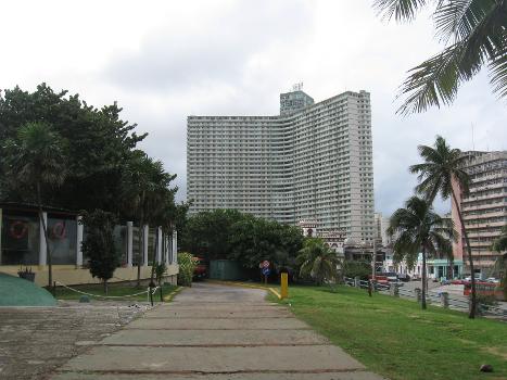 Havana, Hotel Nacional De Cuba - View to FOCSA