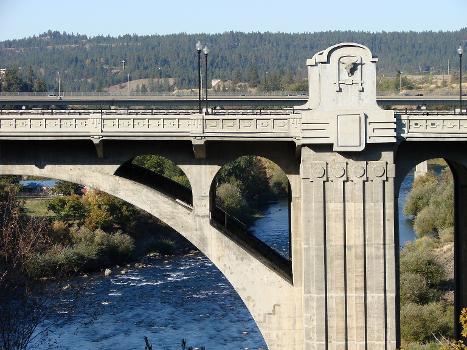 Historic Monroe Street Bridge - Spokane (Washington) - USA