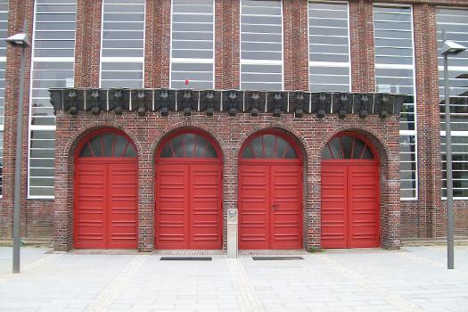 Holstentorhalle in Lübeck, Germany