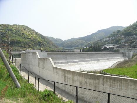 Hongochi koubu Dam(hongochigawa river/Nagasaki Pref./Japan)