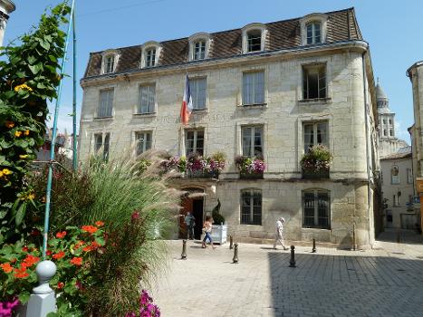 L'hôtel de Lagrange-Chancel, ancien hôtel de ville (jusqu'en mai 2013) de Périgueux, Dordogne, France.