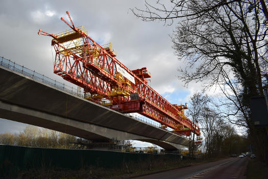 Construction of Colne Valley Viaduct