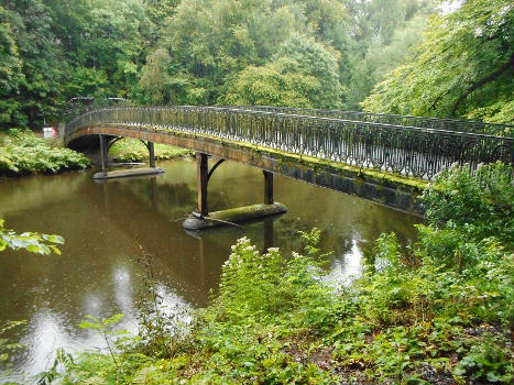 Humpback Bridge over the River Kelvin 